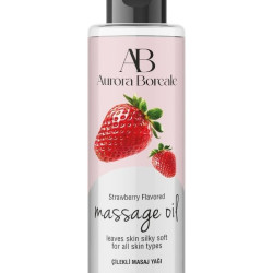 Aurora Boreale Çilek Aromalı Masaj Yağı 150 ML