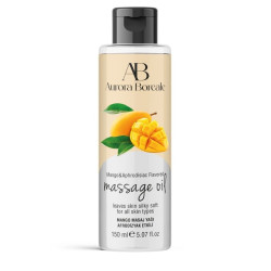 Aurora Boreale Mango Aromalı Afrodizyaklı Masaj Yağı 150 ML