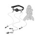 BDSM 4’ü 1 Arada Bondage Seti – Ağızlık, Klipsler ve Anal Plug Zincir