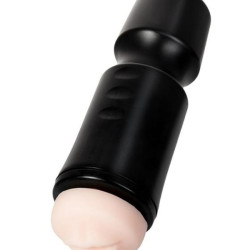 Censan Ağız Oral Mastürbator TPE Siyah 24 cm
