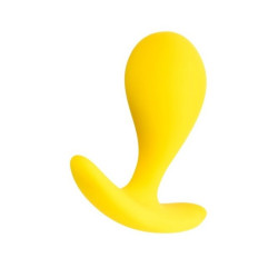 Censan Blob Anal Plug Sarı 5,5 cm