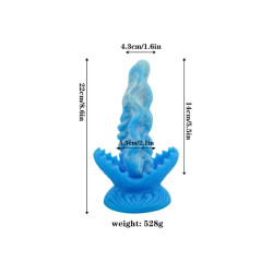 Censan Mavi Canavar Dildo Model 4